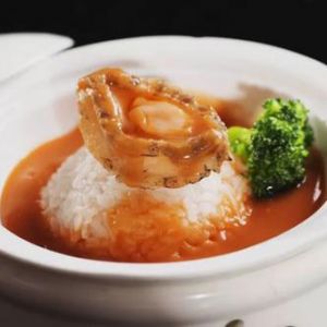 Abalone Rice in Gravy