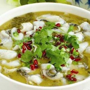 stewed fish with pickled vegetable